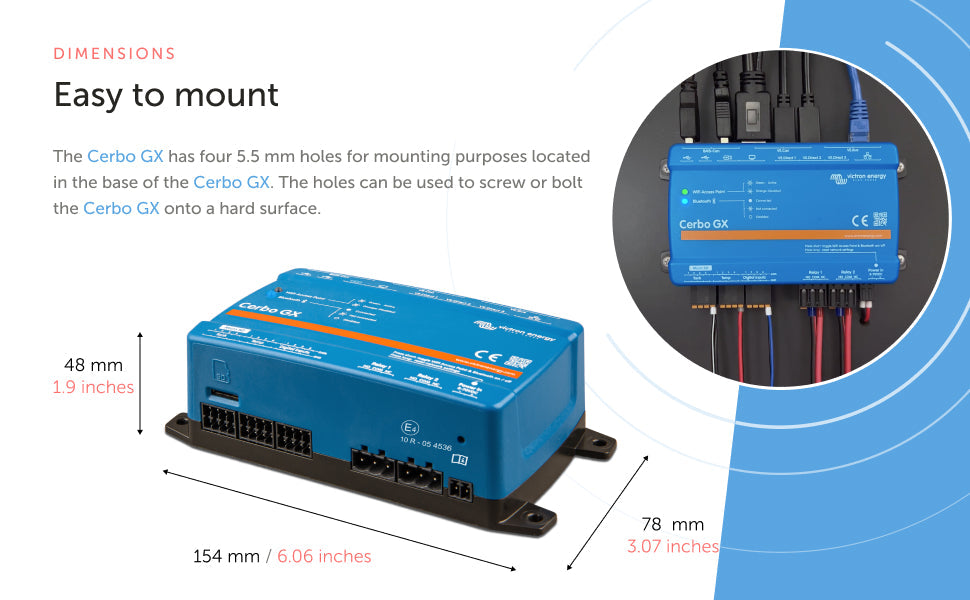 Victron Cerbo GX MK2 Monitoring System