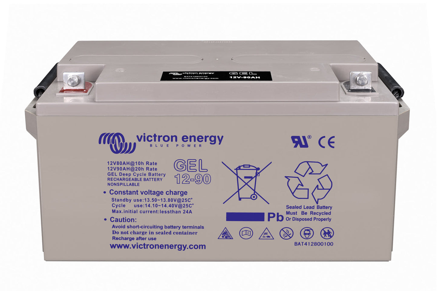 Victron Gel Deep Cycle Battery 12V 90Ah