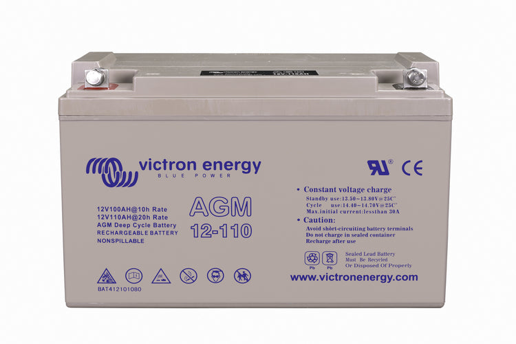 Victron 110Ah AGM Dual Purpose 12V - Deep Cycle Battery