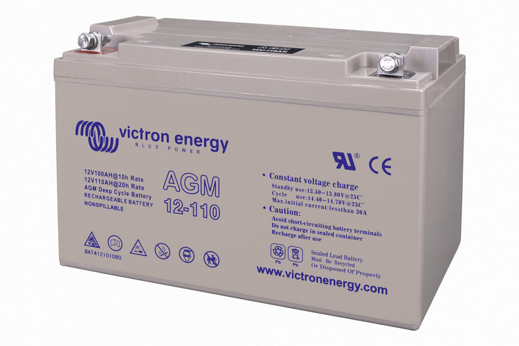 Victron 110Ah AGM Dual Purpose 12V - Deep Cycle Battery