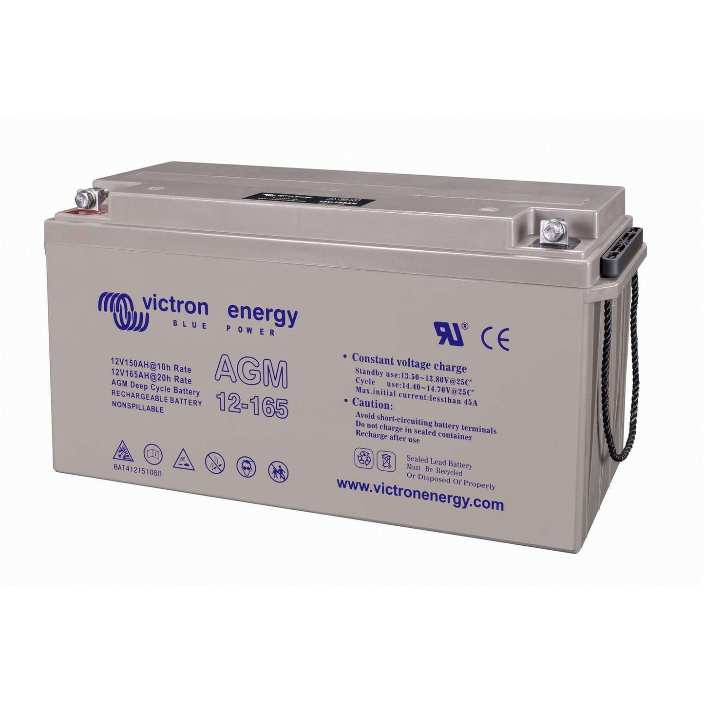 Victron 12V 165Ah AGM Dual Purpose Deep Cycle Battery
