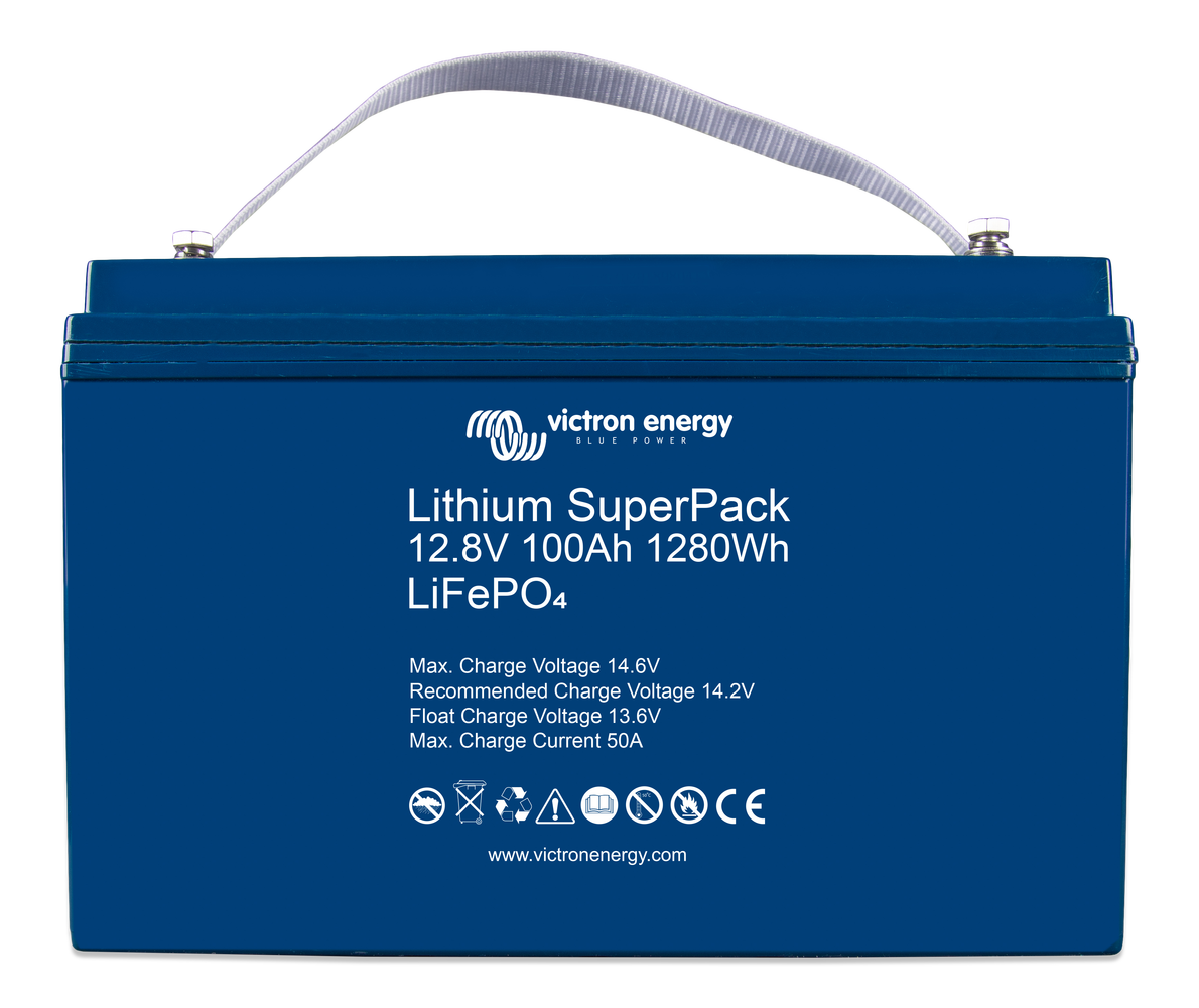 Victron High Current Lithium SuperPack 12,8V/100Ah (M8) battery