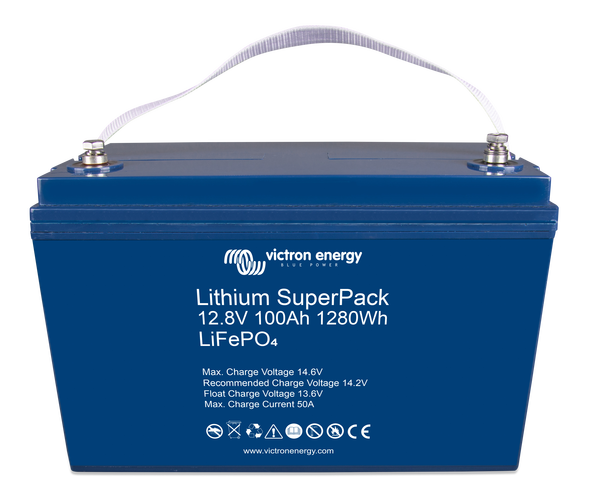 Victron High Current Lithium SuperPack 12,8V/100Ah (M8) battery