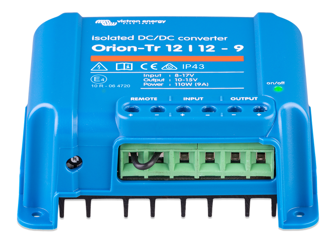 Orion-Tr 12/12-9A (110W) Isolated DC-DC converter Retail
