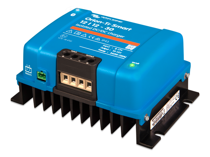 Victron Battery To Battery Charger 30A – 12/12 Orion-Tr Smart – Isolated DC-DC Charger