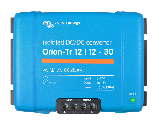 Victron Orion-Tr 12/12-30A (360W) Isolated DC-DC converter