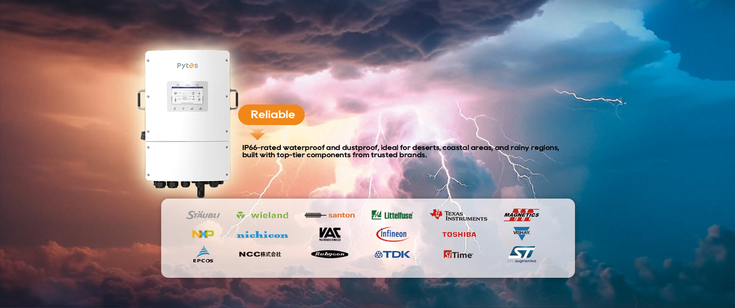 Pytes JS Series Hybrid Inverter (Solis Compatible)