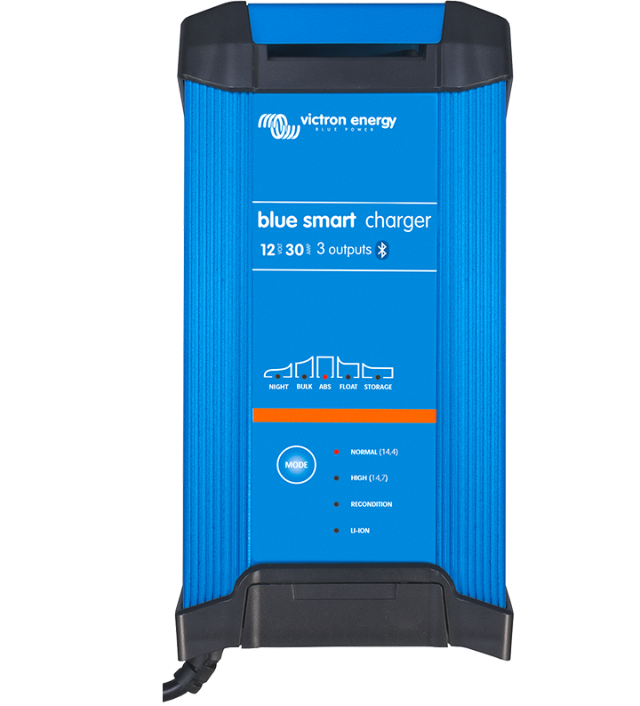 Victron Battery Charger 12/30 - Indoor (IP22) Blue Smart - 3 Output 230V UK