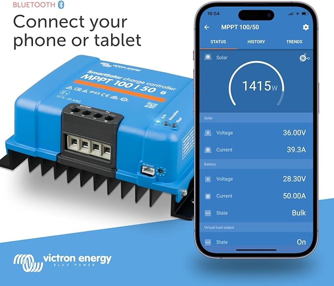 Victron MPPT 100/50 - SmartSolar Charge Controller