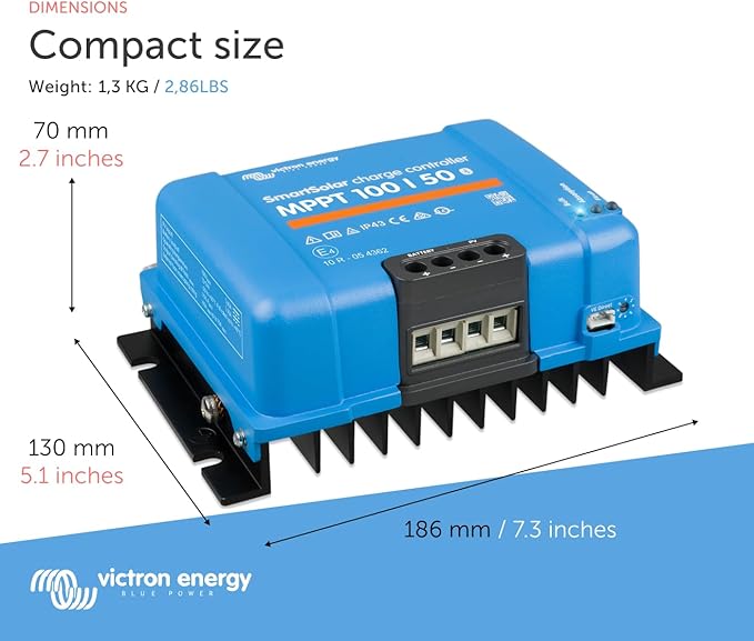 Victron MPPT 100/50 - SmartSolar Charge Controller