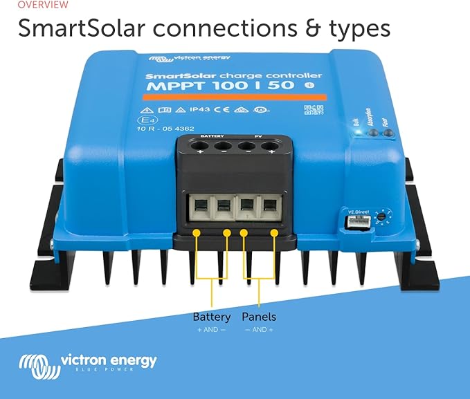Victron MPPT 100/50 - SmartSolar Charge Controller