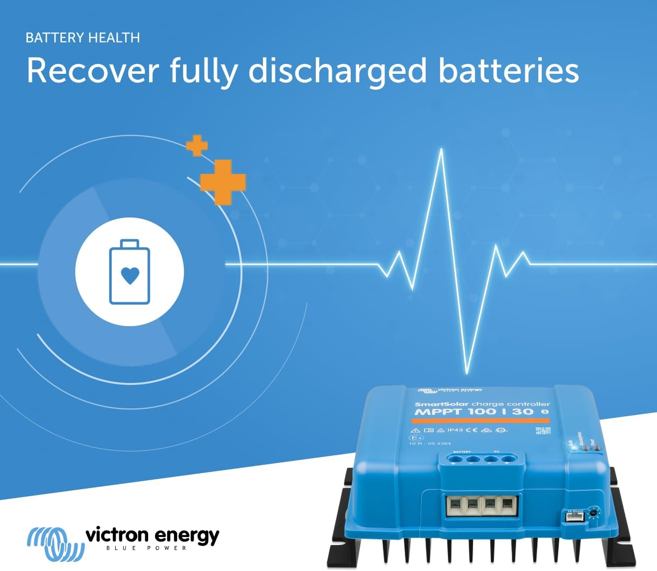 Victron MPPT 100/30 - SmartSolar Charge Controller