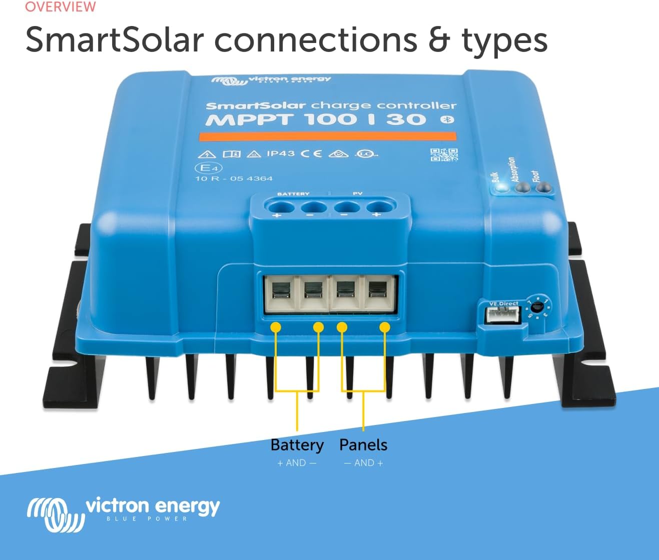 Victron MPPT 100/30 - SmartSolar Charge Controller