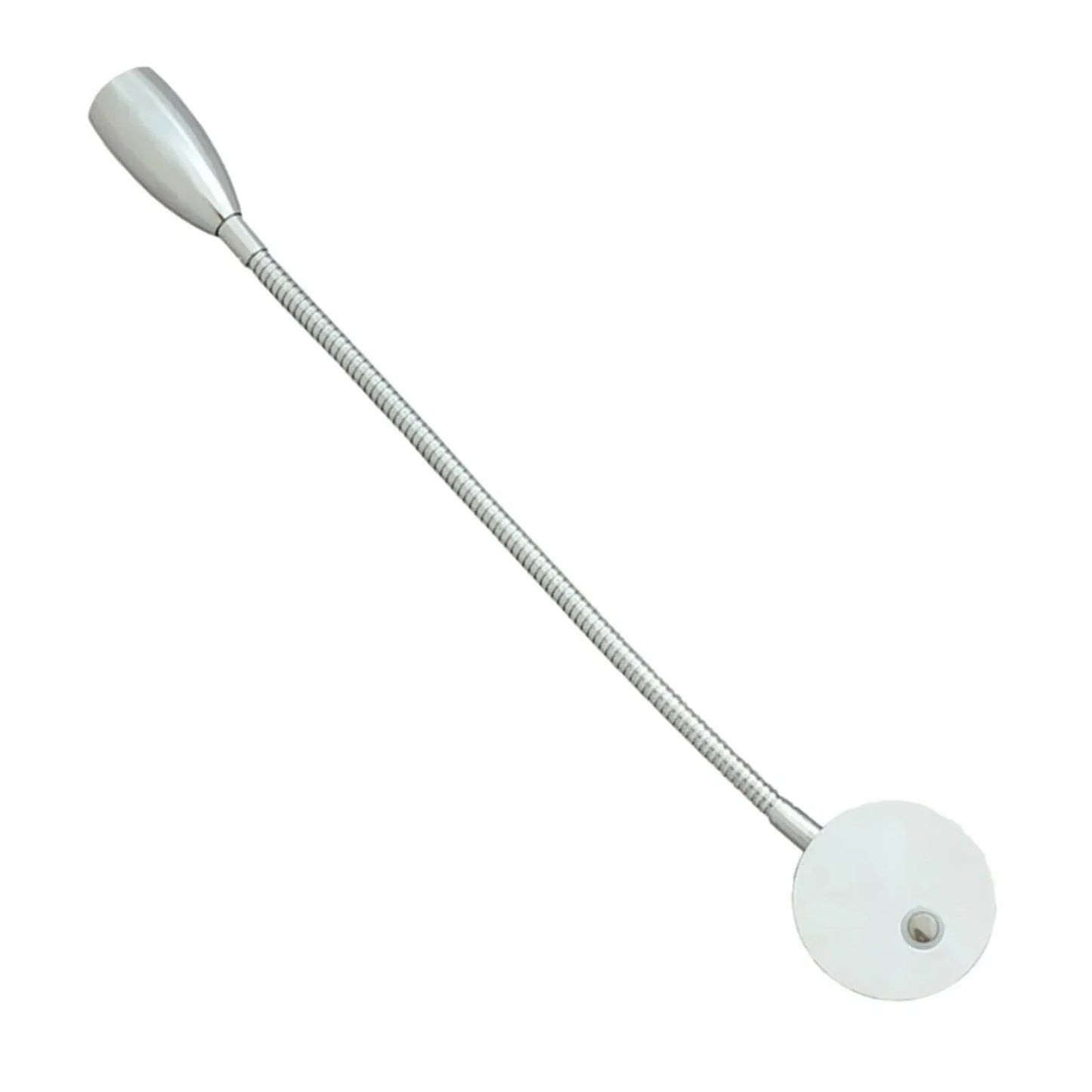 Gooseneck Led Flexible Reading Light 12v 24v Spotlight Touch Switch Dimmable Usb Map Lamp - Chrome