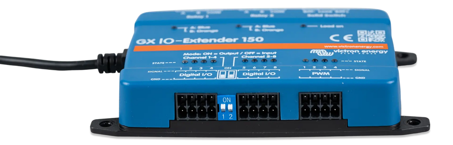 Victron GX I/O Extender 150 (Add more inputs, outputs and relays to GX Devices)