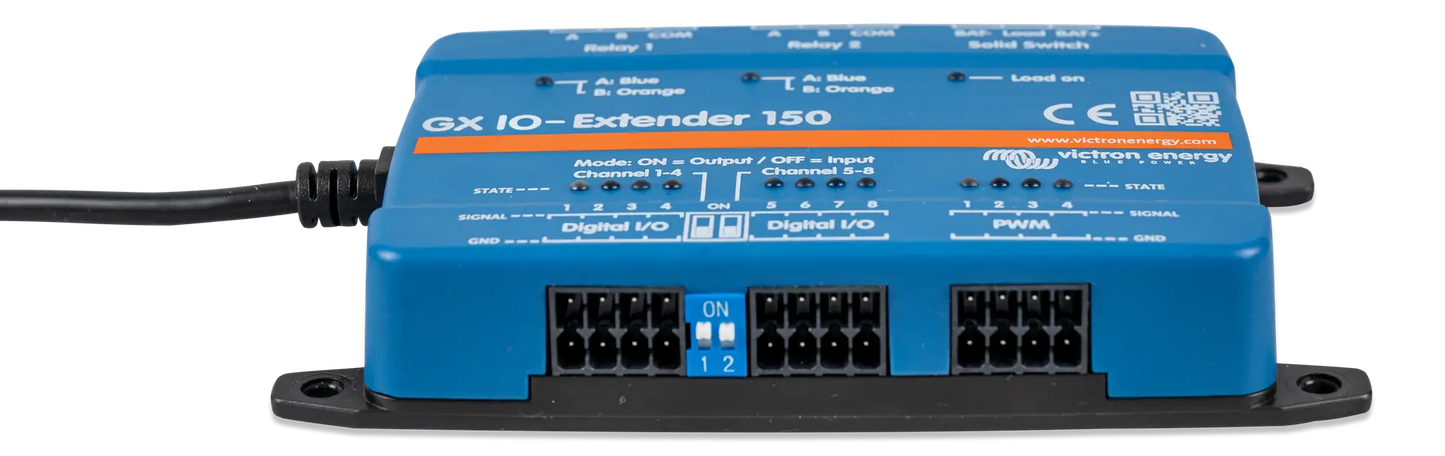 Victron GX I/O Extender 150 (Add more inputs, outputs and relays to GX Devices)
