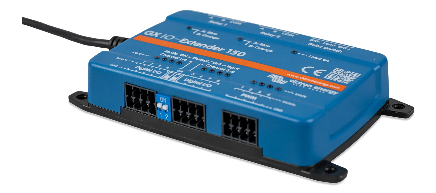 Victron GX I/O Extender 150 (Add more inputs, outputs and relays to GX Devices)