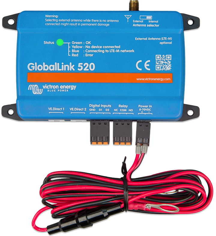 Victron Remote Monitoring Kit - GlobalLink 529 and Smartshunt IP65 500A with VE.Direct Cable