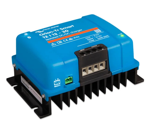 Victron Battery To Battery Charger 30A – 12/12 Orion-Tr Smart – Isolated DC-DC Charger