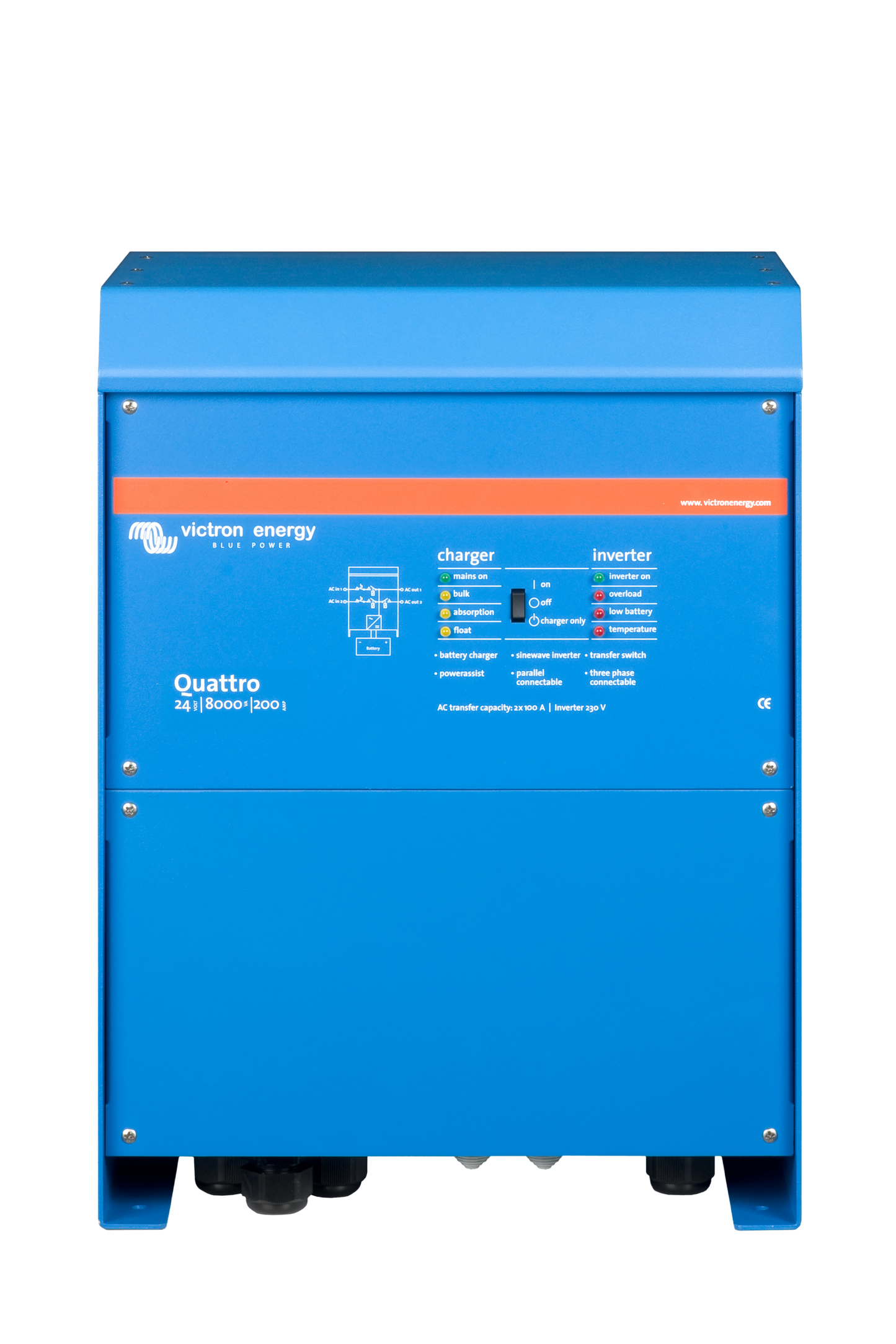 Victron Quattro 24/8000/200-100/100 230V VE.Bus