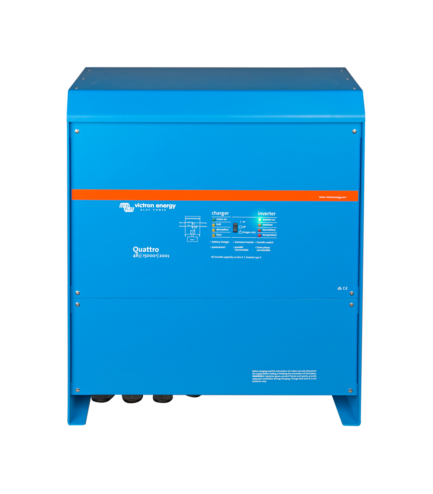 Victron Energy Quattro 48/15000/200-100/100 230V VE.Bus