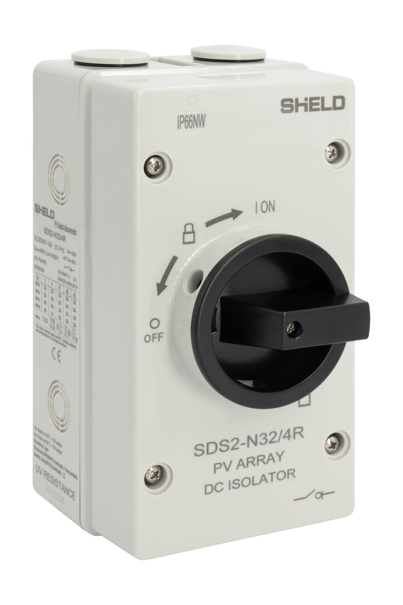 45 A 1500 V DC Isolator (Model: SDS2‑N45/4R)