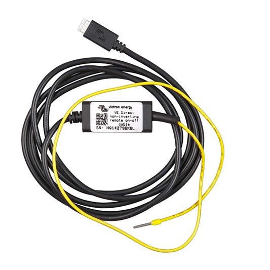VE.Direct non-inverting remote on-off cable