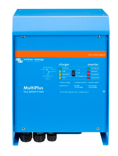 Victron MultiPlus 12V 3000VA Inverter/Charger -  12/3000/120-50 230V VE.Bus