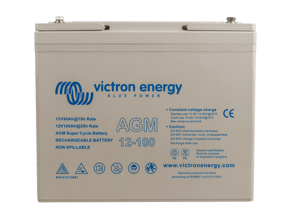 12V/100Ah AGM Super Cycle Battery (M6) - BAT412110081
