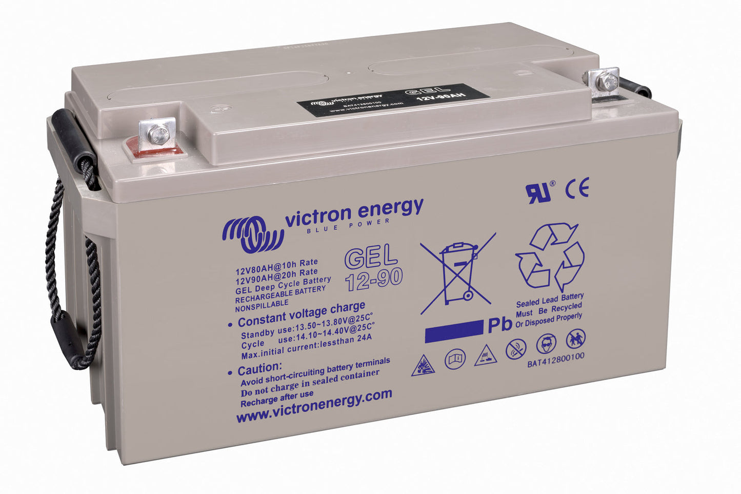 Victron Gel Deep Cycle Battery 12V 90Ah