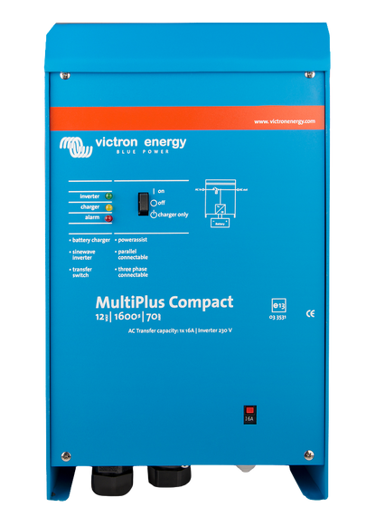 Victron MultiPlus Compact 12/1600/70-16 – 12V 1600VA Inverter/Charger