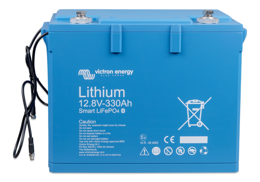 Victron 330Ah LiFePO4 Lithium Smart Battery – 12.8V