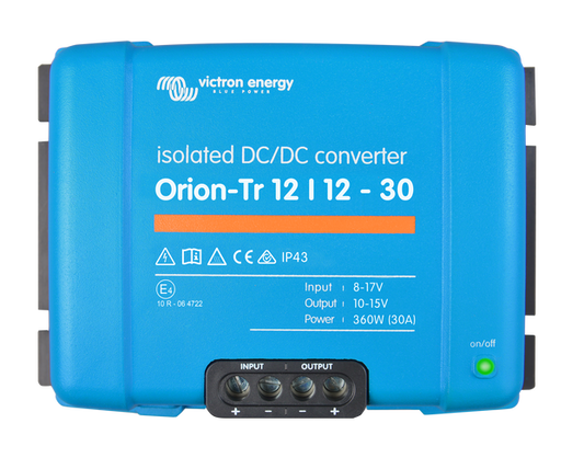 Victron Orion-Tr 12/12-30A (360W) Isolated DC-DC converter