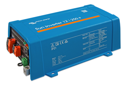 Victron Energy Sun Inverter 12V 250VA - Inverter & PWM Charge Controller All In One.
