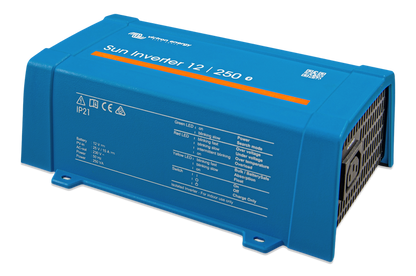 Victron Energy Sun Inverter 12V 250VA - Inverter & PWM Charge Controller All In One.