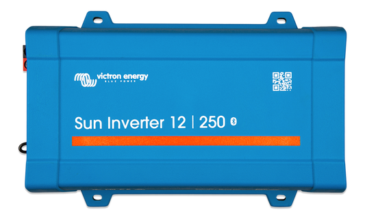 Victron Energy Sun Inverter 12V 250VA - Inverter & PWM Charge Controller All In One.