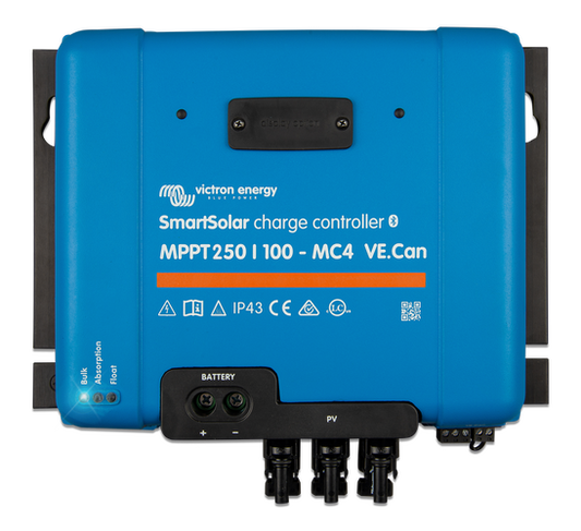 Victron MPPT 250/100 - SmartSolar Charge Controller - MC4 VE.Can