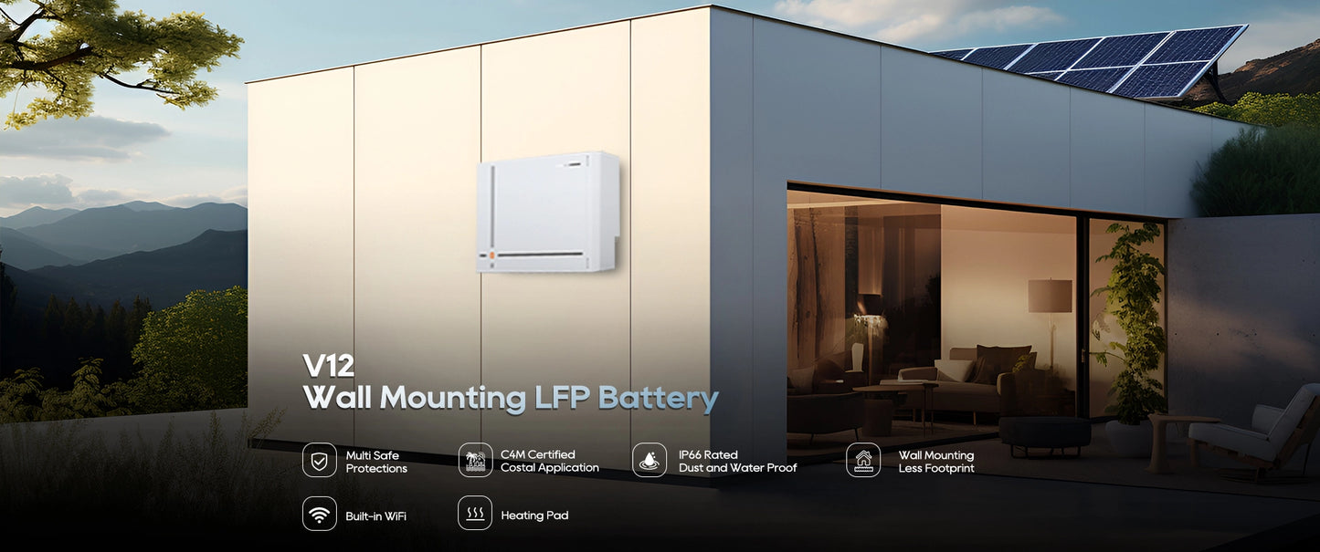 Pytes V12 Battery 11.78 kWh Solar Storage