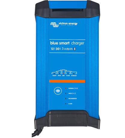 Victron Battery Charger 12/30 - Indoor (IP22) Blue Smart - 3 Output 230V UK