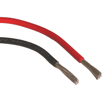 6mm2 Single Core Thin Wall Cable Red - Per Metre