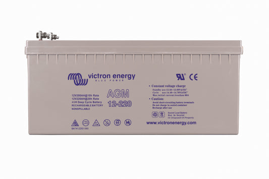 Victron Energy Gel Deep Cycle Battery 12V 220Ah – BAT412201104
