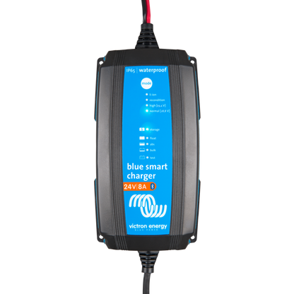 Victron Battery Charger 24/8 – (IP65) Blue Smart – 1 Output 230V UK