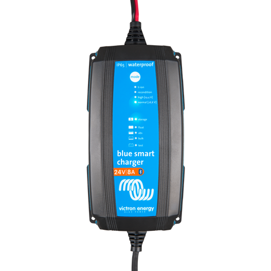 Victron Battery Charger 24/8 – (IP65) Blue Smart – 1 Output 230V UK