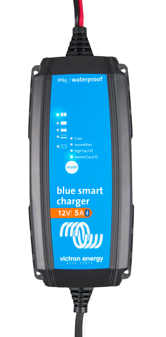 Victron Battery Charger 12/5 – (IP65s) Blue Smart – 1 Output 230V UK