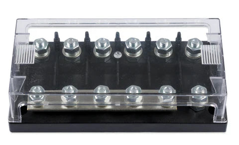 Victron Energy 6-Way Fuse Holder With Busbar for MEGA fuse