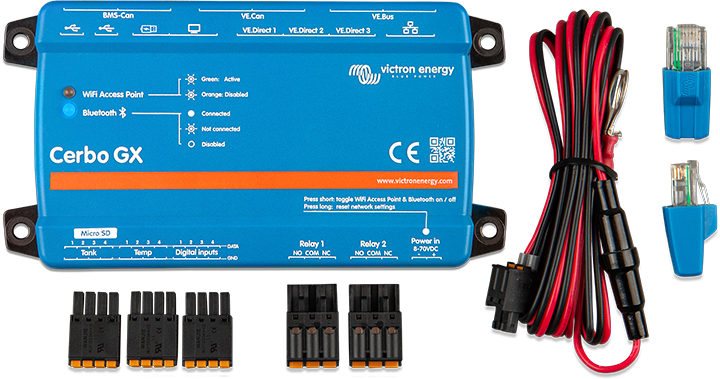 Victron Cerbo GX Monitoring System
