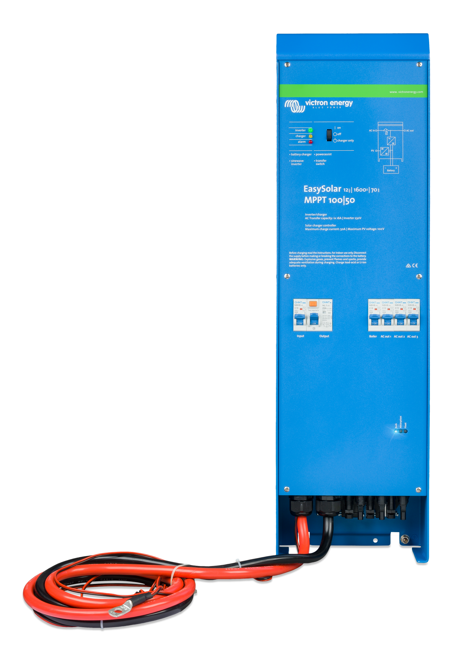 Victron EasySolar 12/1600/70-16 230V MPPT 100/50