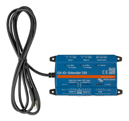 Victron GX I/O Extender 150 (Add more inputs, outputs and relays to GX Devices)