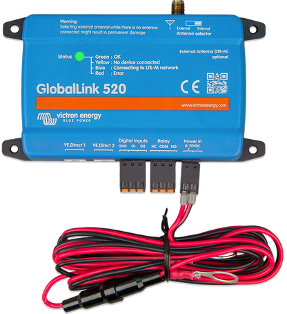 Victron Remote Monitoring Kit - GlobalLink 529 and Smartshunt IP65 500A with VE.Direct Cable