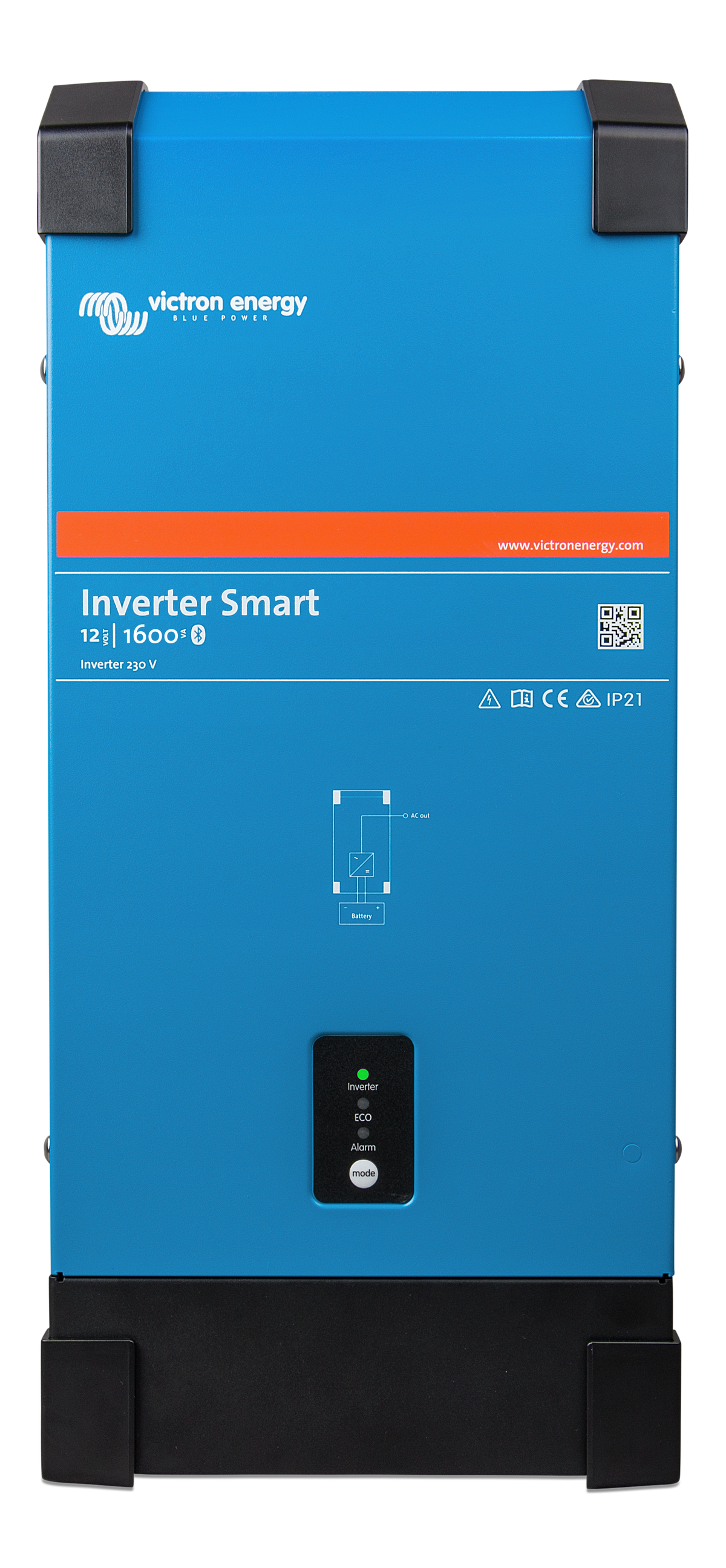Victron 1600VA Inverter 12V - Smart Pure Sine Wave Inverter - PIN122161000